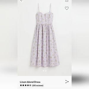 H&m linen dress
